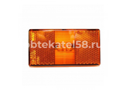 Фонарь габаритный маркерный Желтый euro 3ДИОДА LED ТРАС 016.3731
