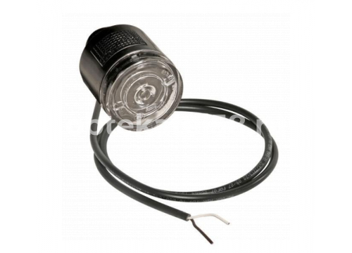 Фонарь габаритный Schmitz Monopoint белый широкий с ASS 2pin подкл./провод-3,7м. ASPOECK 31-6700-014