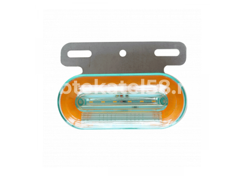 Фонарь габаритный боковой 24v LED/неон/с подсветкой колеса/поворот/кронштейн LEDMH G7006-24V