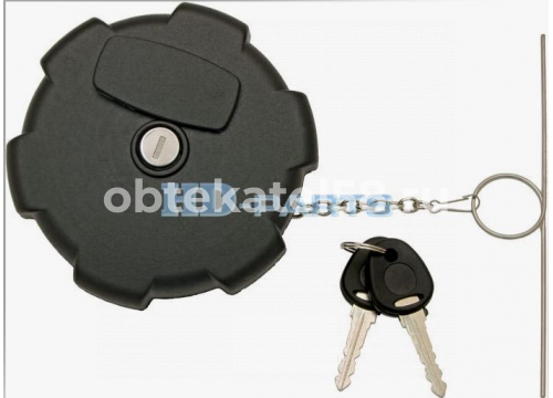 Крышка топливного бака DAF/IVECO/RVI/VOLVO D=80мм с замком, замок сверху HD-PARTS 103302