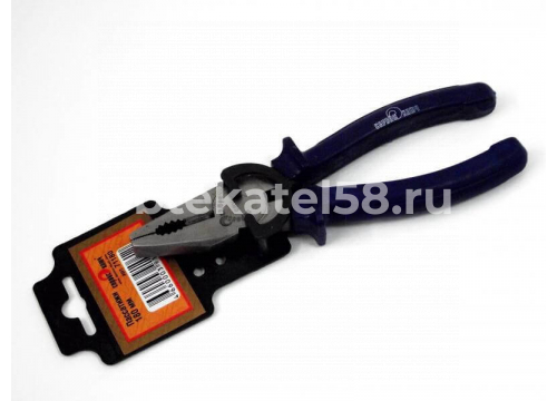 пассатижи 180 мм с синими ручками Сервис Ключ 71180