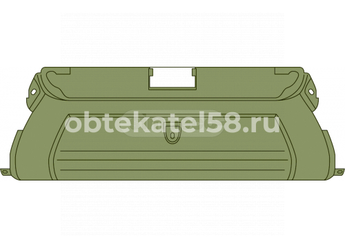 Scania 6 R бампер центральная часть он 1865178 Simpeco SP4001.0150