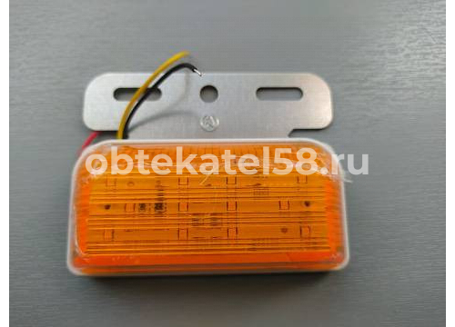 Фонарь габаритный боковой 24v LED с подсветкой колеса/кронштейн LEDMH G7009-24v