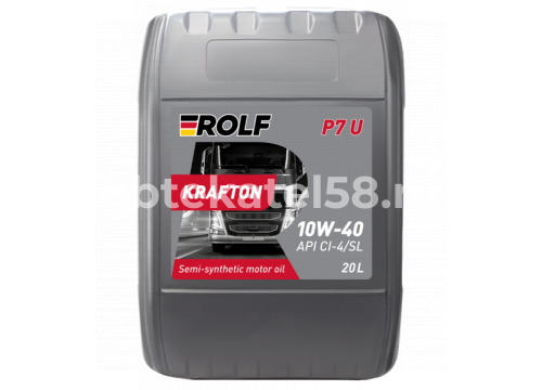 Масло дизельное ROLF KRAFTON S7 M 10W40 E4/E7 синтетическое 20Л 102849