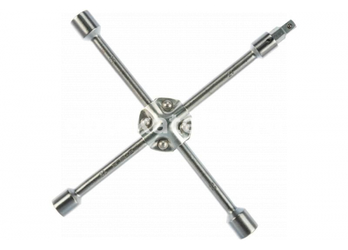 Ключ баллонный 17х19х21х22 с переходником на 1/2" STELS 14249