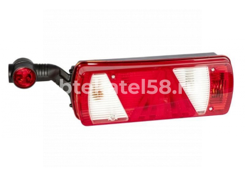 Фонарь задний KOGEL ECOPOINT II LH(левый)/1 фишка(ASS2x7)/с рогом ASPOECK 25-2810-501 ЧЗ