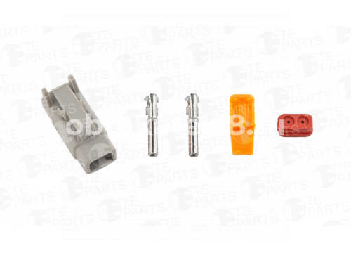 Разъём 2-х контактный (ответная часть 7804427) SCANIA он 1901317 TE PARTS 7804424