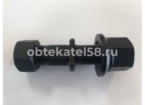 Шпилька колесная d=22 передняя с 2 гайками FAW J5/J6c/4250 31030514EB1  