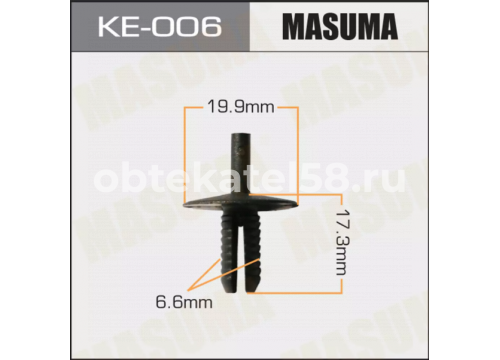 Клипса распорная BMW он 51111944537 MASUMA KE-006
