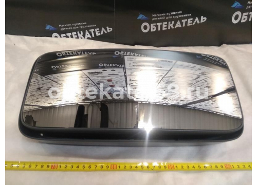 Зеркало основное MAN TGA/TGL/TGM LH подогрев/мотор 207х399 мм MARSHALL M4300095