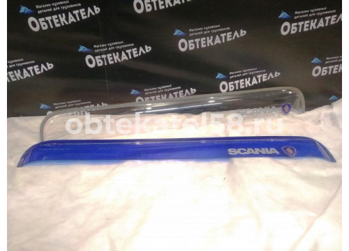 дефлектор двери SCANIA 4/5 прямой прозрачный