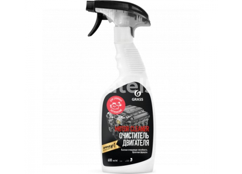 Очиститель двигателя "Motor Cleaner" (флакон 600 мл) GRASS 110442 (ЧЗ)