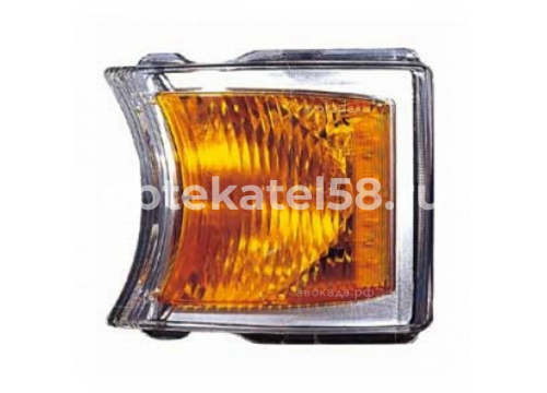 Указатель поворота SCANIA P/G/R 2008-> LED/RH/LH/серый/без ходового/без патрона DEPO 771-1503N-UE