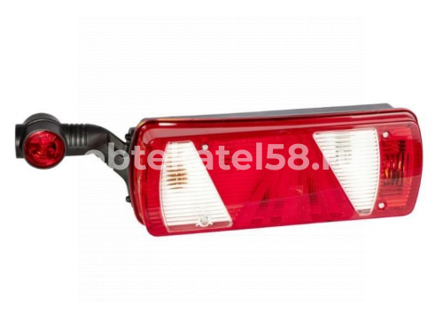Фонарь задний KOGEL ECOPOINT II LH(левый)/3 фишки(ASS2x7)/с рогом ASPOECK 25-2810-511