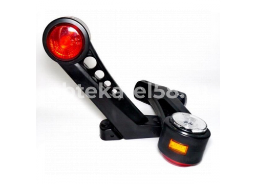 Фонарь габаритный (РОГ) ТРАС Трехсторонний LED 12/24v l-180мм 001/0011.3731-03(13)