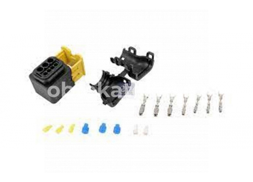 Разъём 7-pin контактный Mercedes MP3/mp4/DAF/Scania он A0265451526 TE PARTS 4.96018/7814577