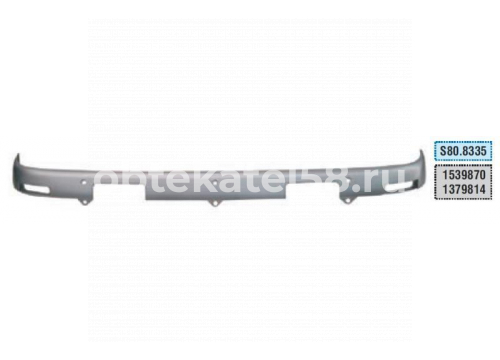 Scania 4 козырек солнцезащитный верхняя часть 1539870 TANGDE  td07-52-197