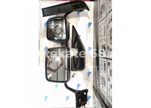 Зеркало в сборе RENAULT DXI 2006-> LH на стойке подогрев/мотор/черное MARSHALL M4300035