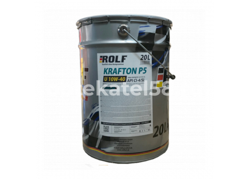 Масло дизельное ROLF KRAFTON P5 U 10W40 CI-4/SL/CH-4, ACEA E7 п/синт. 20Л 101070