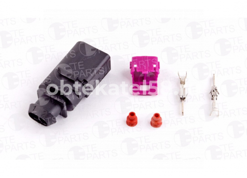 Разъём 2-х контактный (ответная часть 7810636) TE PARTS он7810637
