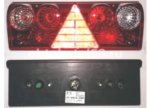 Фонарь задний SCHMITZ EUROPOINT II LH(левый)/5 фишек(ASS2x7+4ASS2x2)/LED габарит ASPOECK 25-6010-501