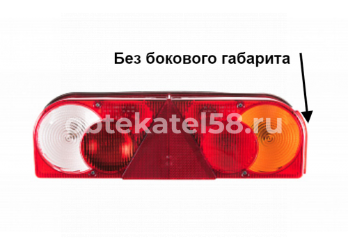 Стекло фонаря заднего ФЗ-05 правое (ставится на прицепы ТОНАР) САКУРА ФЗ 05.02.00.00СБ П