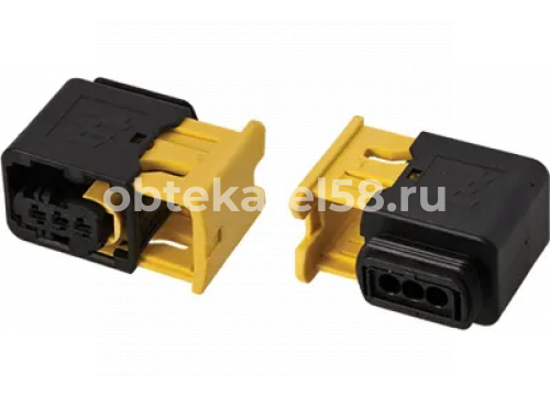 Разъём 3-х контактный Renault/Volvo (ответная часть 7814403) TE Parts 7814533