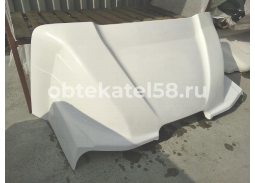 Обтекатель КАМАЗ 2,5м (0,94м) 2-и белый стандарт "Дакар"