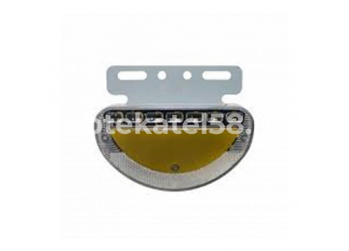 Фонарь габаритный боковой 24v LED с подсветкой колеса и креплением LEDMH G7003-24V