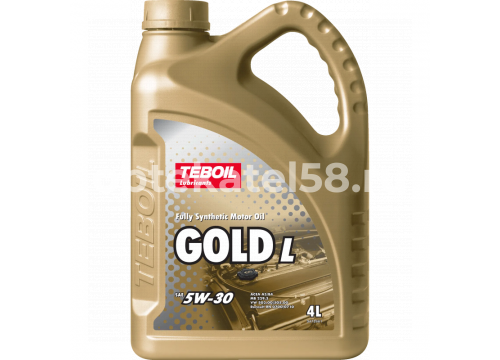 Масло синтетическое TEBOIL GOLD L 5W30 (4 л) 3453935