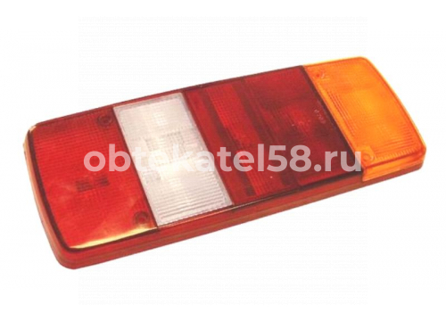 Стекло фонаря U0205.3716-10 (TIR 5 секционный) ТАС U0205-10