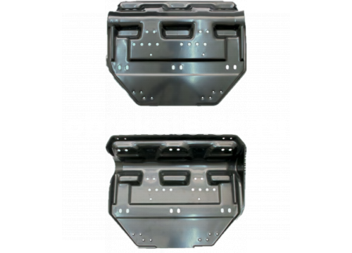 SCania накладка металическая на трубу ЛОПАТА левая TANGDE BS05C048001(TD08-52-045L)