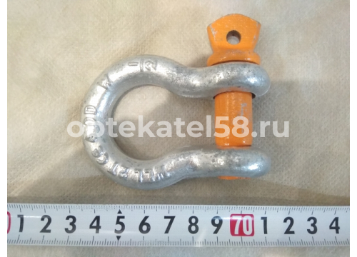 Скоба такелажная 2-8т/сталь оцинкованная/EN13889 FERZA FZHA000200
