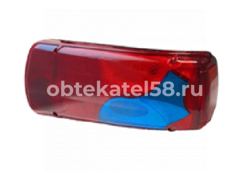 стекло фонаря заднего правого 611817 Man tga синее стекло ТАС U0025-10R