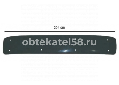 Козырек солнцезащитный MAN TGA M-L-LX/TGS 204х29см высокая крыша он 81637010046 TD07-57-019