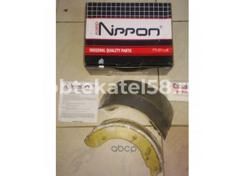 Колодки тормозные барабанные ГАЗ-3302/ГАЗель Next задние 3302-3502090 Allied Nippon ABS1802