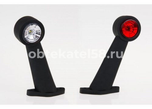 Фонарь габаритный (РОГ) Fristom диод косой длинный вылет-195мм FT-009 E LED