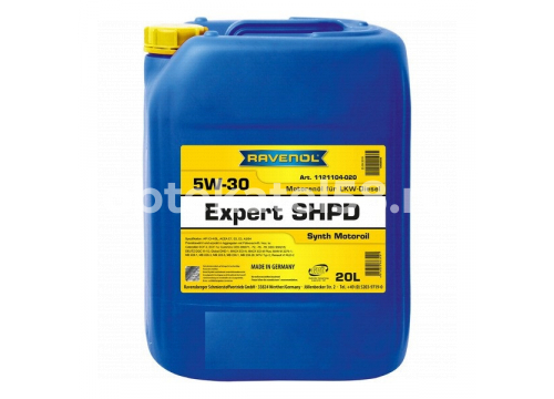 Масло дизельное RAVENOL Expert SHPD 5W30 канистра 20л/17,5кг RAVENOL 1121104-020-01-999