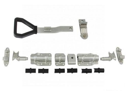 Запор штанговый D=22мм INOX(Нержавейка) ручка Delta SS F12.1 SS Одна Воротина
