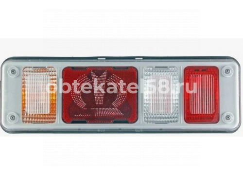 Фонарь задний KRONE LH(левый) 5 фишек(EasyConn 7pin+4x2pin)/с LED/+лого ТАС U029-502L