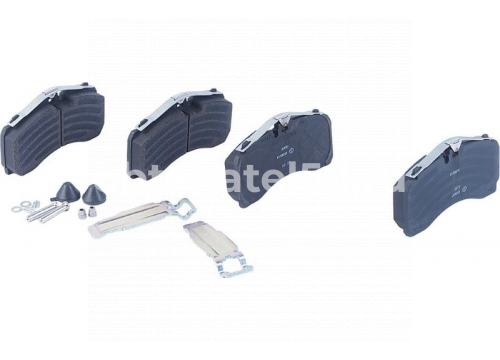 Комплект дисковых колодок DONGFENG GX, JAC K7 униврес(перед/зад) он K152499K50 ENTERPRISE E5029001
