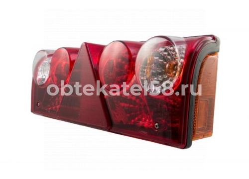 Фонарь задний SCHMITZ EUROPOINT II RH(правый)/5 фишек(ASS2x7+4ASS2x2) ASPOECK 25-6600-501