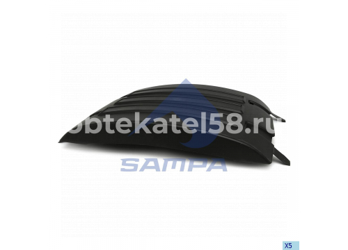 Крыло заднее верхнее Volvo 3v ПЛОСКОЕ L=R (БЕЗ РЕЗИНОК) он 21094389 AUGER 83252
