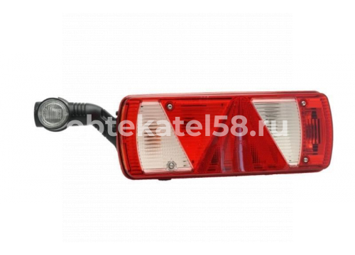 Фонарь задний KOGEL ECOPOINT II LH(левый)/3 фишки(ASS2x7)/с рогом(Б)/LED ASPOECK 25-2820-747