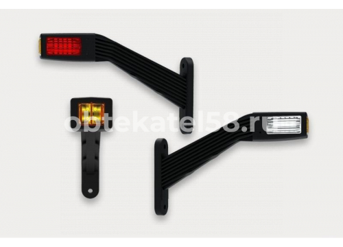 Фонарь габаритный (РОГ) Fristom FT-145 R LED правый 3-функциональный,провод 0,3м 
