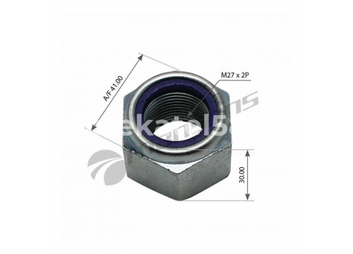 Гайка М27x2 пальца рессоры стопорная Sсhmitz 014865 Mansons NLN102  