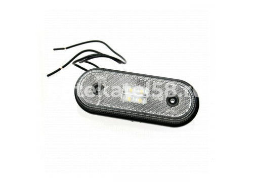 ТРАС Фонарь габаритный маркерный БЕЛЫЙ LED 013.3731-02