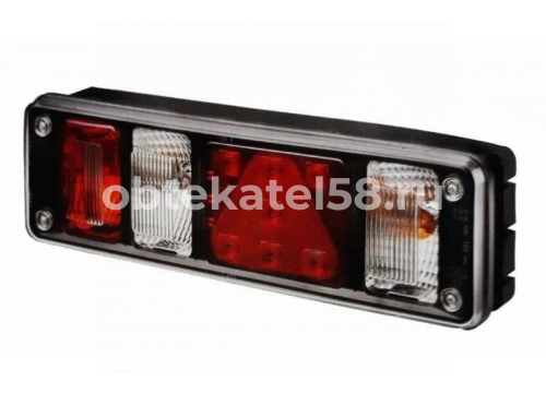 фонарь задний Krone 6-секционый гибрид лампа/LED RH разьемом EasyConn 7pin ТАС U029.3716-02R