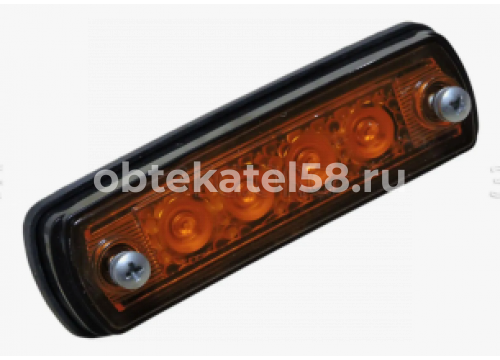 Фонарь габаритный MAN/SITRAK на крышу/козырек желтый LED он YZ962272000001 HARBINGER HC043927