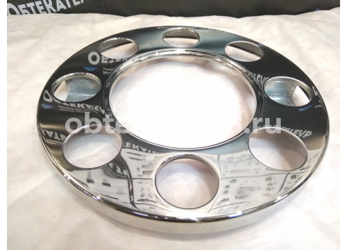 Колпак колеса R19,5" 2шт/нержавейка/5952/передний/ступичный/ободок